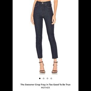 Mother denim swooner in too good to be true